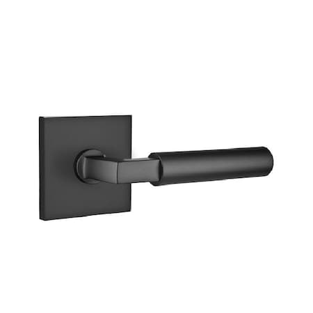 Emtek Flat Black Passage 5110HECUS19LH 5110HECUS19LH